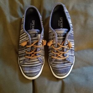 Sperry Womens Blue Casual Shoes